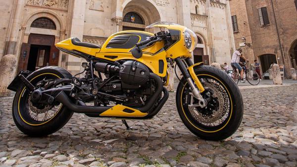 Những hình ảnh mới nhất của phiên bản độ Retro của BMW RnineT