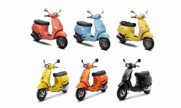 Vespa LX 125 i-Get và S 125 i-Get được bổ sung màu sắc mới, đầy năng động và nhiệt huyết
