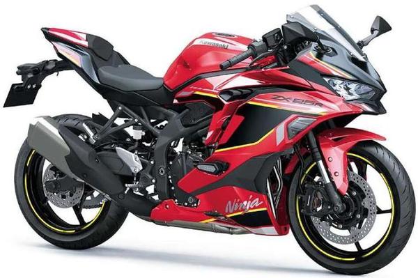 Ra mắt Kawasaki ZX-25R 2023 với màu Đỏ kẹo