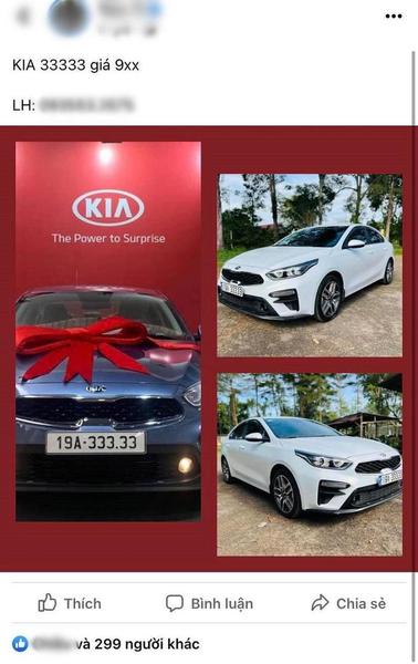 Kia Cerato biển 'ngũ quý 3' lên sàn xe cũ với giá hơn 900 triệu đồng