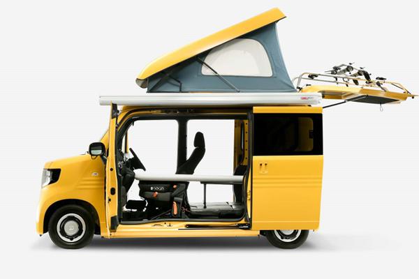 Honda giới thiệu ô tô dành cho buổi cắm trại với đầy đủ tiện nghi