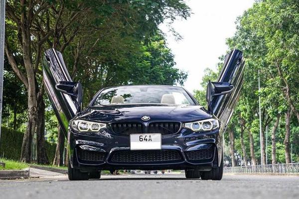 Chi tiết BMW 420i Convertible độ cửa cắt kéo của dân chơi Vĩnh Long
