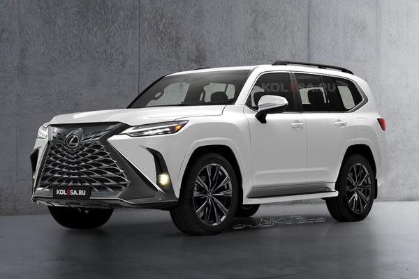 Xem trước bản phác thảo Lexus LX 2022, dự kiến sẽ được ra mắt trong năm nay