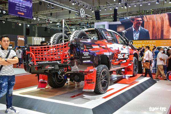 Cận cảnh bán tải đua Mitsubishi Triton AKA Racing tại VMS 2022