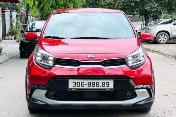 Kia Morning 2022 biển có tứ quý 8 rao bán giá đắt gấp đôi xe mới