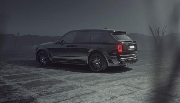 Rolls-Royce Cullinan Black Badge ngầu hơn, mạnh mẽ hơn với bản độ thân rộng từ Spofec