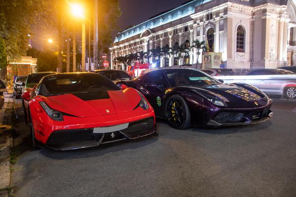 Loạt siêu xe xuống phố nhân dịp giỗ Tổ Hùng Vương tại TP.HCM