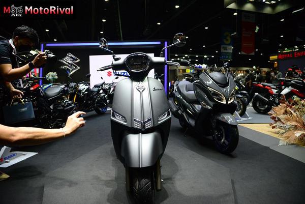 Suzuki Saluto 125 ra mắt với ngoại hình tương tự Vespa