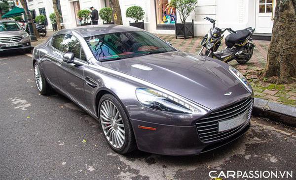 Chi tiết sedan Aston Martin Rapide S tại Việt Nam mạnh hơn 550 mã lực
