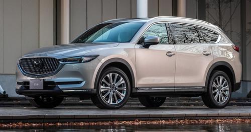 Mazda CX-8 phiên bản nâng cấp ngoại hình chính thức ra mắt đe dọa đối thủ