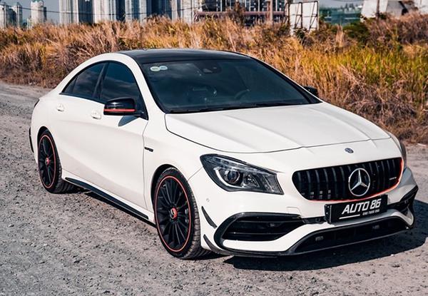 Mercedes-Benz CLA45 AMG OrangeArt Edition "hàng hiếm" rao bán giá 1,45 tỷ đồng tại Việt Nam