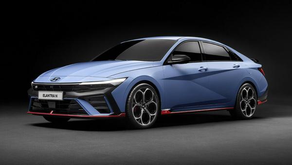 Hyundai Elantra N 2024 lộ diện, mâm xe và bộ bodykit hầm hố