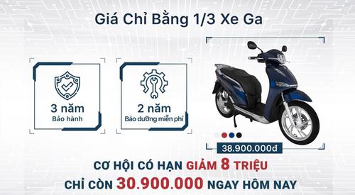 Thương hiệu Pega giảm ngay 8 triệu đồng đối với khách hàng khi mua dòng xe Pega-S