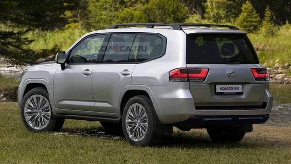 Ảnh phác họa cho cái nhìn hoàn chỉnh về Toyota Land Cruiser đời mới sắp ra mắt
