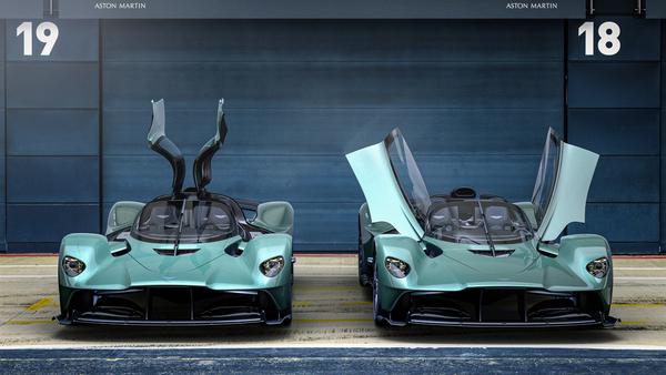Aston Martin Valkyrie Spider mới xuất hiện, số lượng chỉ 85 chiếc toàn cầu