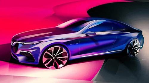 VinFast lộ thiết kế mẫu xe 2 cửa được cho là VinFast Lux A2.0 thế hệ mới