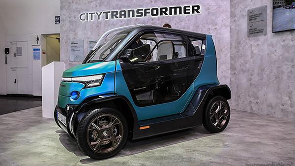 Thương hiệu khởi nghiệp Israel ra mắt ô tô điện có thể thay đổi kích thước chiều ngang