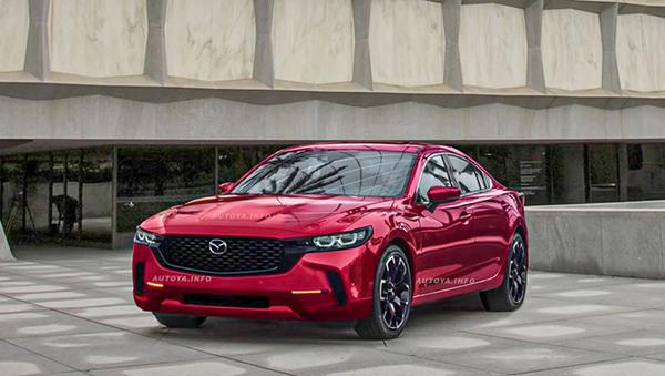 Bản dựng Mazda 6 thế hệ mới lộ diện