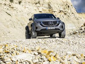 Mercedes tung hình ảnh về mẫu concept EQC 4x4 2 mới