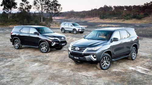 Toyota Fortuner dao động từ 995 - 1.426 triệu đồng