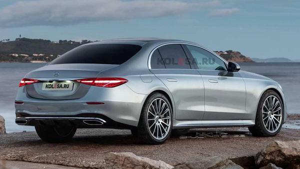 Dự đoán thiết kế của Mercedes-Benz E-Class thế hệ mới thông qua bản dựng từ Kolesa