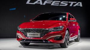 Hyundai Motor Co giới thiệu mẫu ô tô Lafesta tại thị trường Trung Quốc