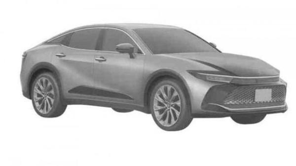 Rò rỉ thiết kế độc đáo của Toyota Crown Cross 2023