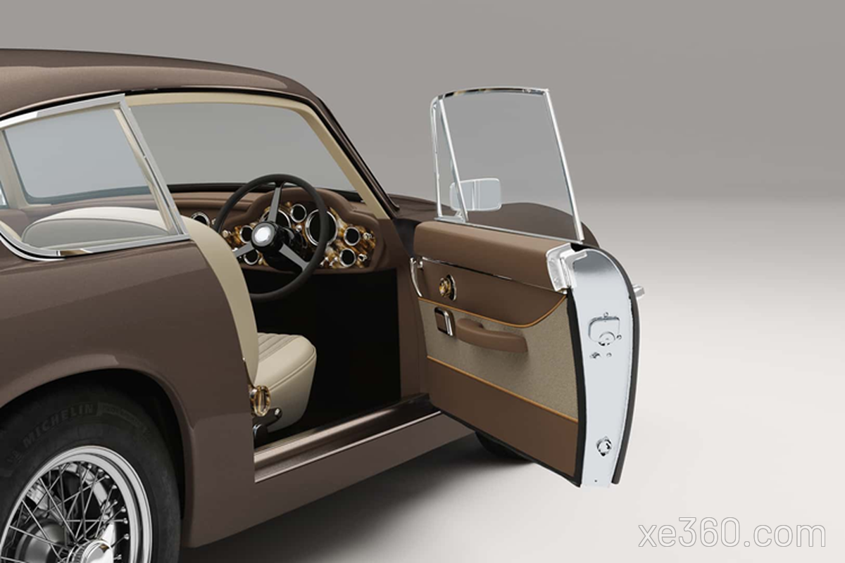 Trọn bộ ảnh siêu phẩm huyền thoại Aston Martin DB6 thuần điện có giá gần 20 tỷ đồng