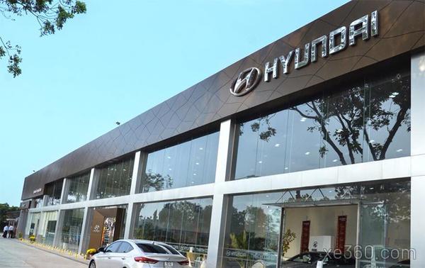 Ảnh showroom Hyundai Ngọc An