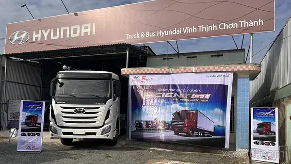 Ảnh showroom Hyundai Vĩnh Thịnh