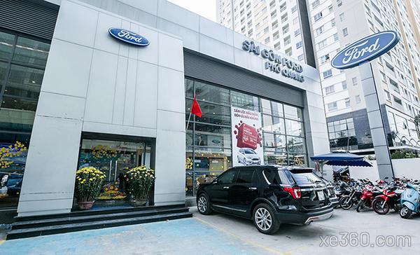 Ảnh showroom Sài Gòn Ford - Phổ  Quang