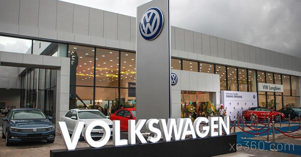 Ảnh showroom Volkswagen Dũng Lạc